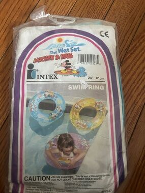 Intex Disney Mickey & Pals Swim Ring - Multi Color